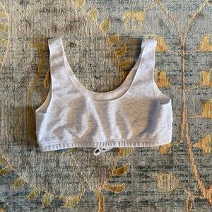 Skims cotton fleece bralette
Size medium